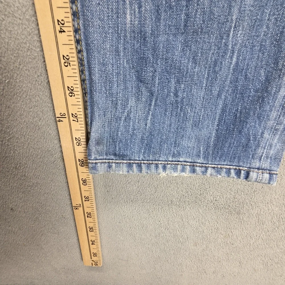 Diesel Jeans Mens 29x32 Blue Safado Regular Slim Straight Altered Hem 0810N
